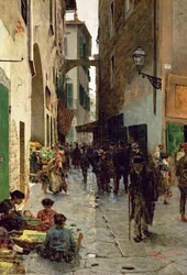 Ein Ghetto in Florenz